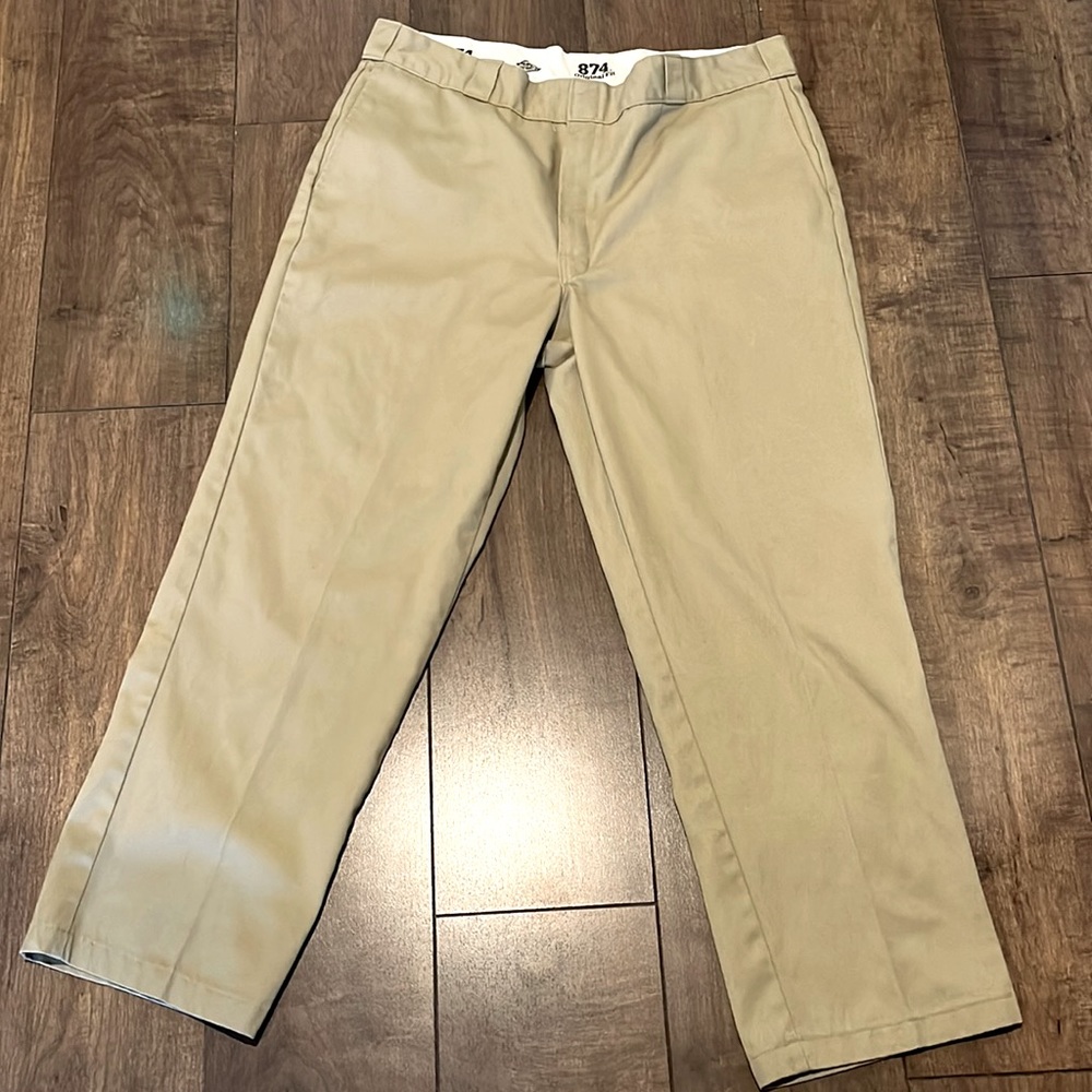 Dickies khaki pants, size 40x30